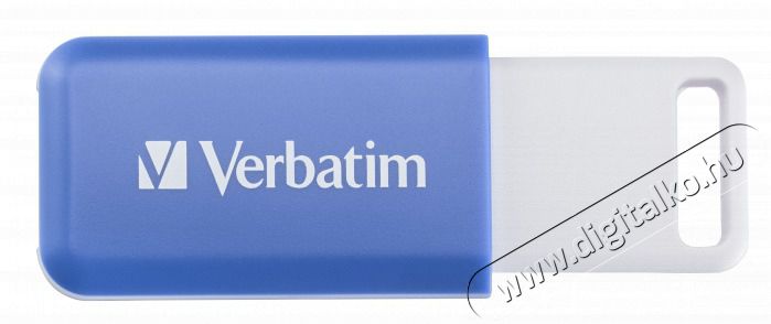 VERBATIM 49455 DataBar 64GB USB 2.0 k&eacute;k Flash Drive Mem&oacute;ria k&aacute;rtya / Pendrive - Flash memory - 507920