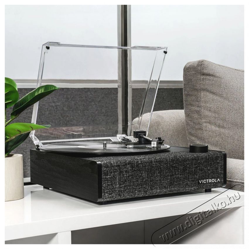 Victrola Eastwood II fekete Audio-Video / Hifi / Multim&eacute;dia - Bakelit lemezj&aacute;tsz&oacute; - Bakelit lemezj&aacute;tsz&oacute; - 526605