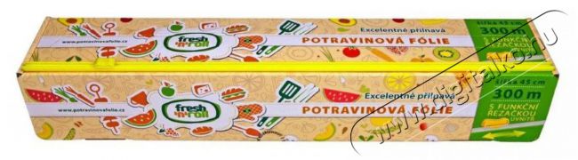 VIPOR  PVC Fresh 'n 'Roll s tekercs v&aacute;g&oacute;val 45 cm x 300 m Konyhai term&eacute;kek - F&oacute;liahegesztő - V&aacute;kumf&oacute;lia - 530250