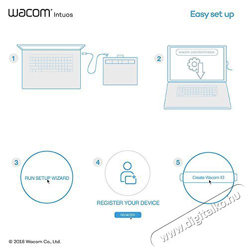 Wacom Intuos S digit&aacute;lis rajzt&aacute;bla (CTL-4100K-N) - fekete Iroda &eacute;s sz&aacute;m&iacute;t&aacute;stechnika - Digitaliz&aacute;l&oacute; eszk&ouml;z - Digitaliz&aacute;l&oacute; t&aacute;bla - 337703