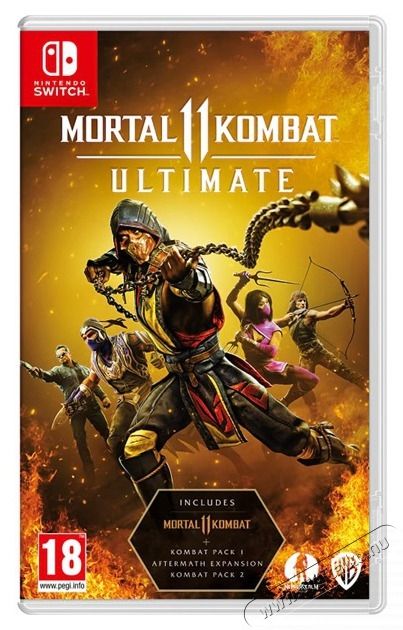 WARNER BROS Mortal Kombat 11: Ultimate Edition Nintendo Switch j&aacute;t&eacute;kszoftver Iroda &eacute;s sz&aacute;m&iacute;t&aacute;stechnika - J&aacute;t&eacute;k konzol - Nintendo Switch j&aacute;t&eacute;k - 389729