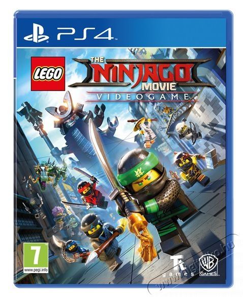 WARNER BROS LEGO Ninjago Movie Videogame PS4 j&aacute;t&eacute;kszoftver Iroda &eacute;s sz&aacute;m&iacute;t&aacute;stechnika - J&aacute;t&eacute;k konzol - Playstation 4 (PS4) j&aacute;t&eacute;k - 439601
