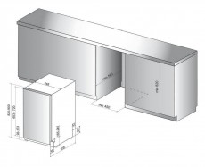 Whirlpool WSIC 3M27 C be&eacute;p&iacute;thető mosogat&oacute;g&eacute;p Konyhai term&eacute;kek - Mosogat&oacute;g&eacute;p - Keskeny (45cm-ig) be&eacute;p&iacute;thető mosogat&oacute;g&eacute;p - 348500