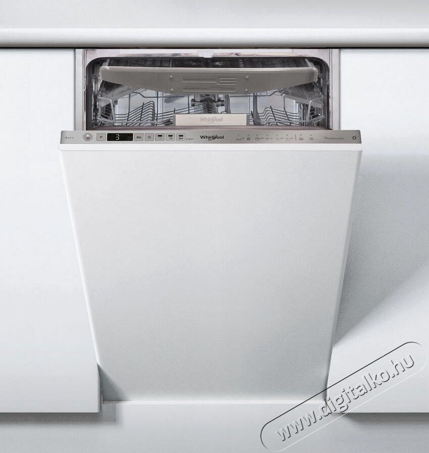 Whirlpool WSIO3O34PFEX mosogat&oacute;g&eacute;p Konyhai term&eacute;kek - Mosogat&oacute;g&eacute;p - Keskeny (45cm-ig) be&eacute;p&iacute;thető mosogat&oacute;g&eacute;p - 348501