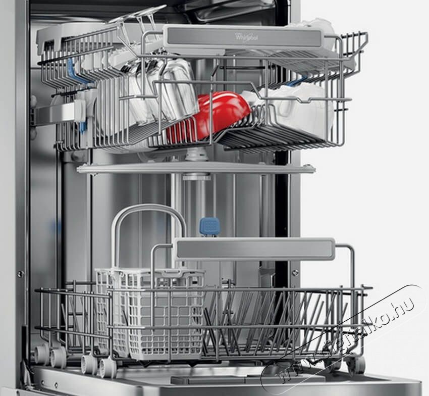 Whirlpool WSIO3O34PFEX mosogat&oacute;g&eacute;p Konyhai term&eacute;kek - Mosogat&oacute;g&eacute;p - Keskeny (45cm-ig) be&eacute;p&iacute;thető mosogat&oacute;g&eacute;p - 348501