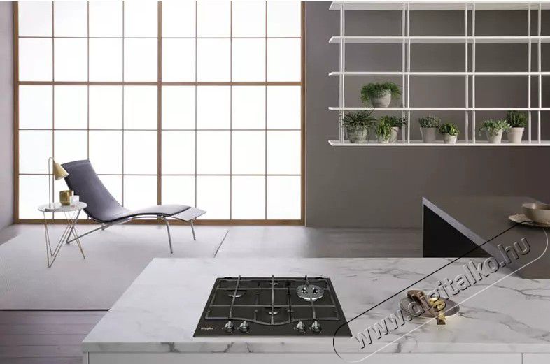Whirlpool GMT6422AN be&eacute;p&iacute;thető g&aacute;zfőzőlap Konyhai term&eacute;kek - S&uuml;tő-főzőlap, tűzhely (be&eacute;p&iacute;thető) - G&aacute;zfőzőlap (be&eacute;p&iacute;thető) - 367112