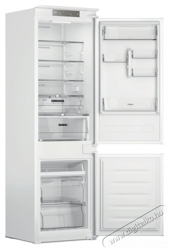 Whirlpool WHC18 T322 HŰTŐ BE&Eacute;P&Iacute;THETŐ ALULFAGYASZT&Oacute;S Konyhai term&eacute;kek - Hűtő, fagyaszt&oacute; (be&eacute;p&iacute;thető) - Alulfagyaszt&oacute;s kombin&aacute;lt hűtő - 372662