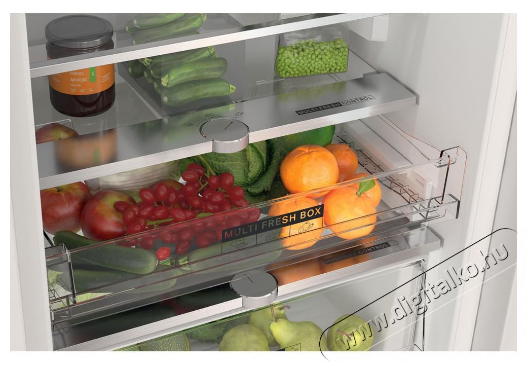 Whirlpool WHC18 T322 HŰTŐ BE&Eacute;P&Iacute;THETŐ ALULFAGYASZT&Oacute;S Konyhai term&eacute;kek - Hűtő, fagyaszt&oacute; (be&eacute;p&iacute;thető) - Alulfagyaszt&oacute;s kombin&aacute;lt hűtő - 372662