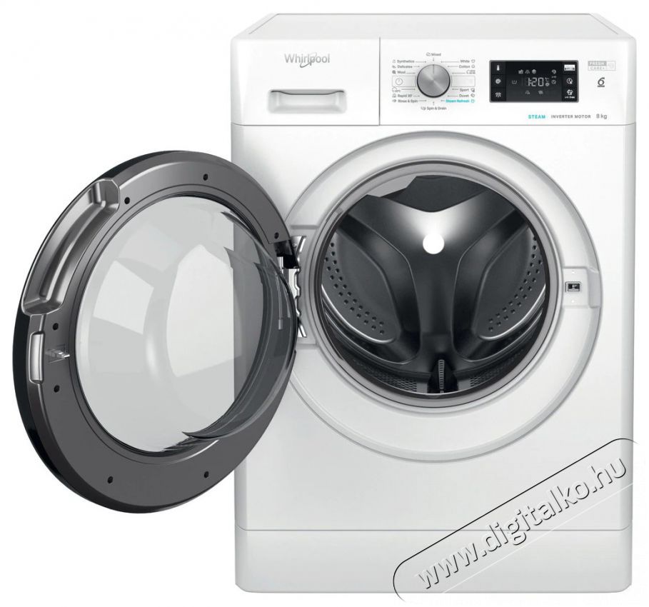 Whirlpool FFB 8258 BV EE el&ouml;lt&ouml;ltős mos&oacute;g&eacute;p H&aacute;ztart&aacute;s / Otthon / K&uuml;lt&eacute;r - Mos&oacute;g&eacute;p / sz&aacute;r&iacute;t&oacute;g&eacute;p - El&ouml;lt&ouml;ltős norm&aacute;l (60cm-ig) mos&oacute;g&eacute;p - 372969