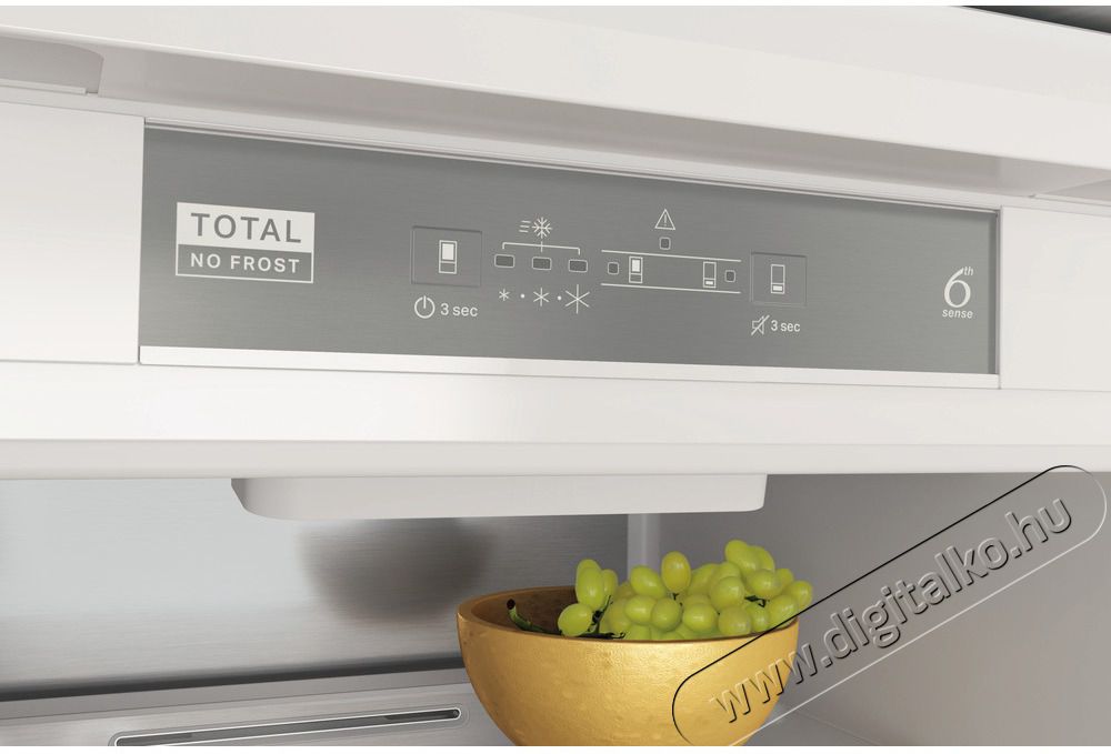 Whirlpool WHC20 T352 HŰTŐ BE&Eacute;P&Iacute;THETŐ ALULFAGYASZT&Oacute;S Konyhai term&eacute;kek - Hűtő, fagyaszt&oacute; (be&eacute;p&iacute;thető) - Alulfagyaszt&oacute;s kombin&aacute;lt hűtő - 373283