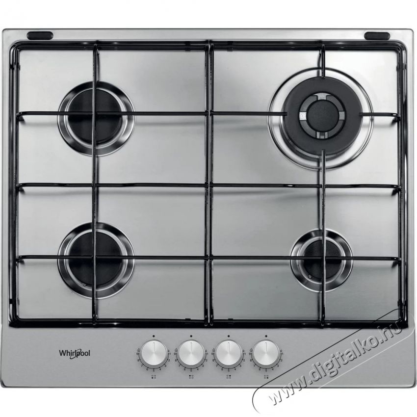 Whirlpool TGML 651 IX be&eacute;p&iacute;thető g&aacute;zfőzőlap Konyhai term&eacute;kek - S&uuml;tő-főzőlap, tűzhely (be&eacute;p&iacute;thető) - G&aacute;zfőzőlap (be&eacute;p&iacute;thető) - 379296