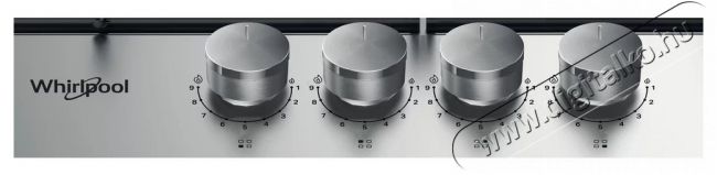 Whirlpool TGML 651 IX be&eacute;p&iacute;thető g&aacute;zfőzőlap Konyhai term&eacute;kek - S&uuml;tő-főzőlap, tűzhely (be&eacute;p&iacute;thető) - G&aacute;zfőzőlap (be&eacute;p&iacute;thető) - 379296