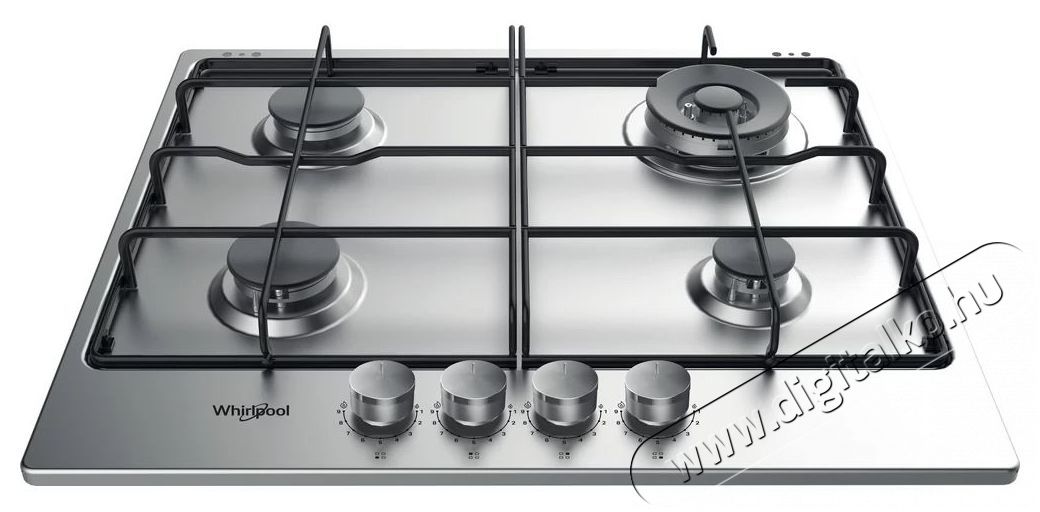 Whirlpool TGML 651 IX be&eacute;p&iacute;thető g&aacute;zfőzőlap Konyhai term&eacute;kek - S&uuml;tő-főzőlap, tűzhely (be&eacute;p&iacute;thető) - G&aacute;zfőzőlap (be&eacute;p&iacute;thető) - 379296