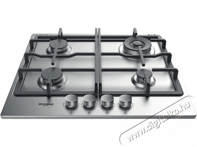 Whirlpool TKRL 661 IX EU be&eacute;p&iacute;thető g&aacute;zfőzőlap Konyhai term&eacute;kek - S&uuml;tő-főzőlap, tűzhely (be&eacute;p&iacute;thető) - G&aacute;zfőzőlap (be&eacute;p&iacute;thető) - 379288