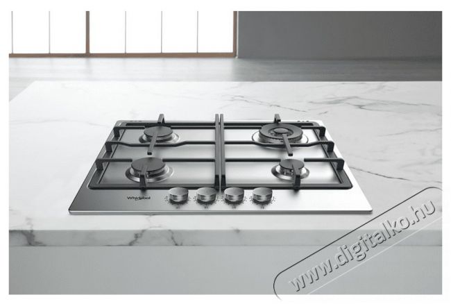Whirlpool TKRL 661 IX EU be&eacute;p&iacute;thető g&aacute;zfőzőlap Konyhai term&eacute;kek - S&uuml;tő-főzőlap, tűzhely (be&eacute;p&iacute;thető) - G&aacute;zfőzőlap (be&eacute;p&iacute;thető) - 379288