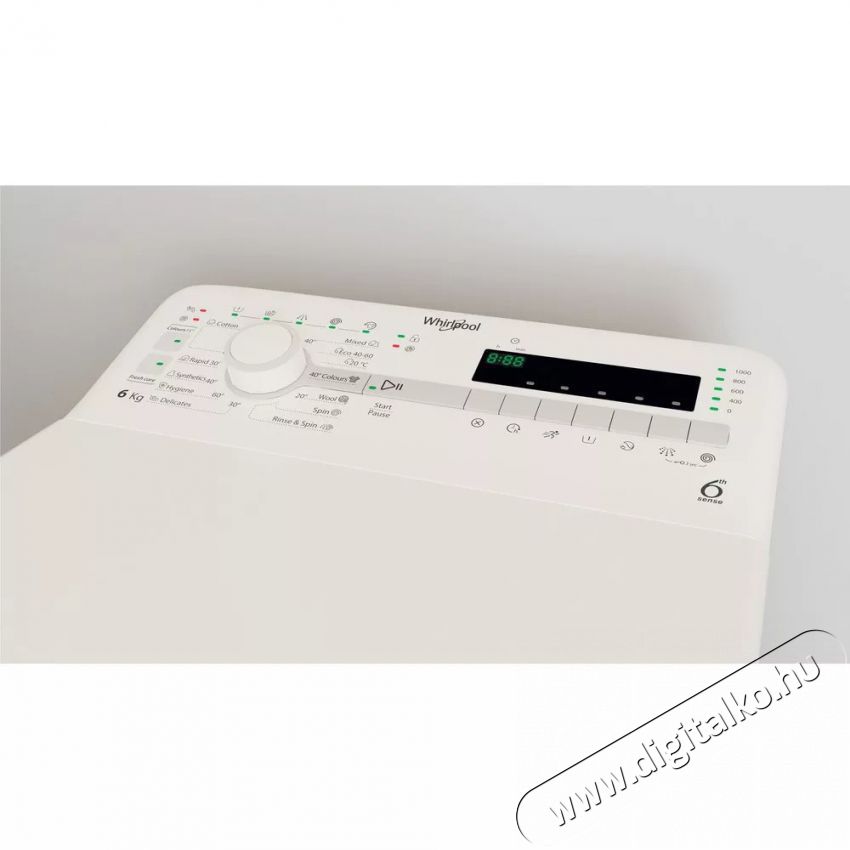Whirlpool TDLR 6040S EU/N fel&uuml;lt&ouml;ltős mos&oacute;g&eacute;p H&aacute;ztart&aacute;s / Otthon / K&uuml;lt&eacute;r - Mos&oacute;g&eacute;p / sz&aacute;r&iacute;t&oacute;g&eacute;p - Fel&uuml;lt&ouml;ltős mos&oacute;g&eacute;p - 383037