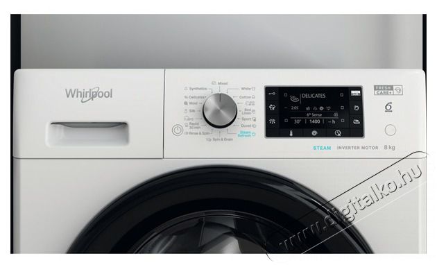 Whirlpool FFD 8648 BV EE el&ouml;lt&ouml;ltős mos&oacute;g&eacute;p H&aacute;ztart&aacute;s / Otthon / K&uuml;lt&eacute;r - Mos&oacute;g&eacute;p / sz&aacute;r&iacute;t&oacute;g&eacute;p - El&ouml;lt&ouml;ltős norm&aacute;l (60cm-ig) mos&oacute;g&eacute;p - 399802