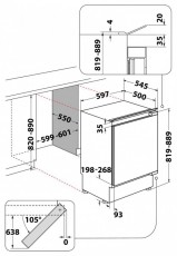 Whirlpool WBUFZ011 FAGYASZT&Oacute;SZEKR&Eacute;NY BE&Eacute;P&Iacute;THETŐ 3 REKESZ Konyhai term&eacute;kek - Hűtő, fagyaszt&oacute; (szabadon&aacute;ll&oacute;) - Fagyaszt&oacute;szekr&eacute;ny - 499367