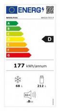 Whirlpool WHC20 T573 P HŰTŐ BE&Eacute;P&Iacute;THETŐ ALULFAGYASZT&Oacute;S Konyhai term&eacute;kek - Hűtő, fagyaszt&oacute; (be&eacute;p&iacute;thető) - Alulfagyaszt&oacute;s kombin&aacute;lt hűtő - 502895