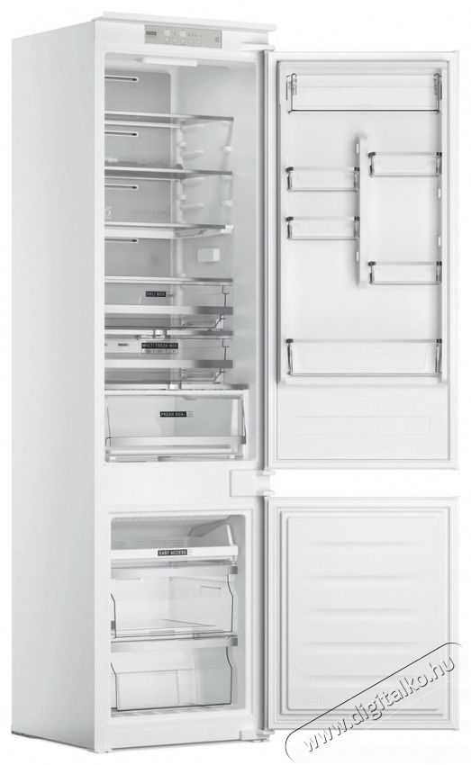 Whirlpool WHC20 T573 P HŰTŐ BE&Eacute;P&Iacute;THETŐ ALULFAGYASZT&Oacute;S Konyhai term&eacute;kek - Hűtő, fagyaszt&oacute; (be&eacute;p&iacute;thető) - Alulfagyaszt&oacute;s kombin&aacute;lt hűtő - 502895