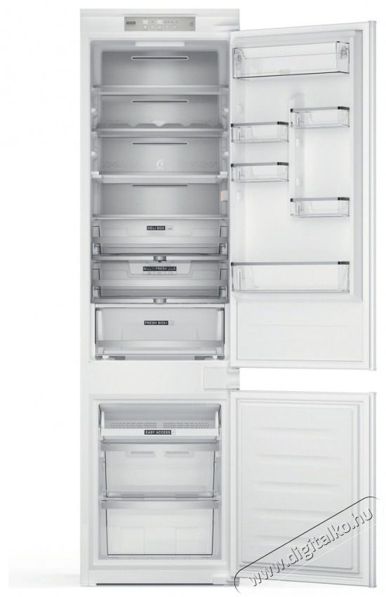 Whirlpool WHC20 T573 P HŰTŐ BE&Eacute;P&Iacute;THETŐ ALULFAGYASZT&Oacute;S Konyhai term&eacute;kek - Hűtő, fagyaszt&oacute; (be&eacute;p&iacute;thető) - Alulfagyaszt&oacute;s kombin&aacute;lt hűtő - 502895