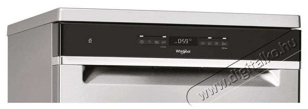 Whirlpool WFO 3T142 X Konyhai term&eacute;kek - Mosogat&oacute;g&eacute;p - Norm&aacute;l (60cm) szabadon&aacute;ll&oacute; mosogat&oacute;g&eacute;p - 504646