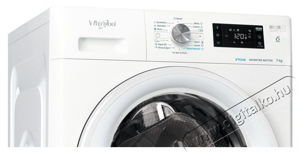 Whirlpool FFB 7469 WV EE el&ouml;lt&ouml;ltős mos&oacute;g&eacute;p H&aacute;ztart&aacute;s / Otthon / K&uuml;lt&eacute;r - Mos&oacute;g&eacute;p / sz&aacute;r&iacute;t&oacute;g&eacute;p - El&ouml;lt&ouml;ltős norm&aacute;l (60cm-ig) mos&oacute;g&eacute;p - 504663
