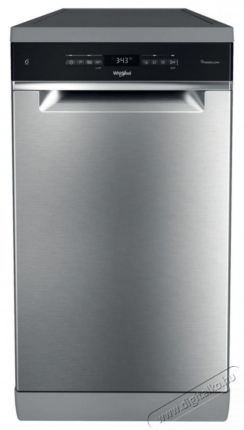 Whirlpool WH6FB10BS7A0X keskeny mosogat&oacute;g&eacute;p Konyhai term&eacute;kek - Mosogat&oacute;g&eacute;p - Keskeny (45cm-ig) szabadon&aacute;ll&oacute; mosogat&oacute;g&eacute;p - 504666