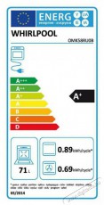 Whirlpool OMK58RU0B Konyhai term&eacute;kek - S&uuml;tő-főzőlap, tűzhely (be&eacute;p&iacute;thető) - S&uuml;tő (be&eacute;p&iacute;thető) - 503290