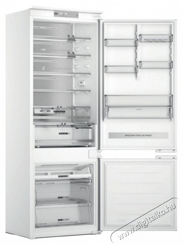 Whirlpool WH SP70 T122 Konyhai term&eacute;kek - Hűtő, fagyaszt&oacute; (be&eacute;p&iacute;thető) - Alulfagyaszt&oacute;s kombin&aacute;lt hűtő - 509364