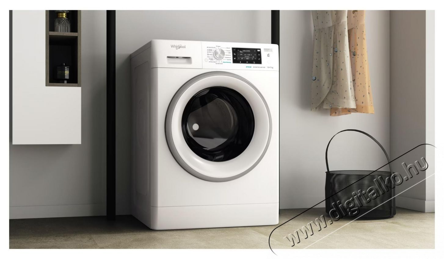Whirlpool FreshCare+ FFWDD1076258SVEE Mos&oacute;-sz&aacute;r&iacute;t&oacute;g&eacute;p H&aacute;ztart&aacute;s / Otthon / K&uuml;lt&eacute;r - Mos&oacute;g&eacute;p / sz&aacute;r&iacute;t&oacute;g&eacute;p - Mos&oacute;-sz&aacute;r&iacute;t&oacute;g&eacute;p - 537539