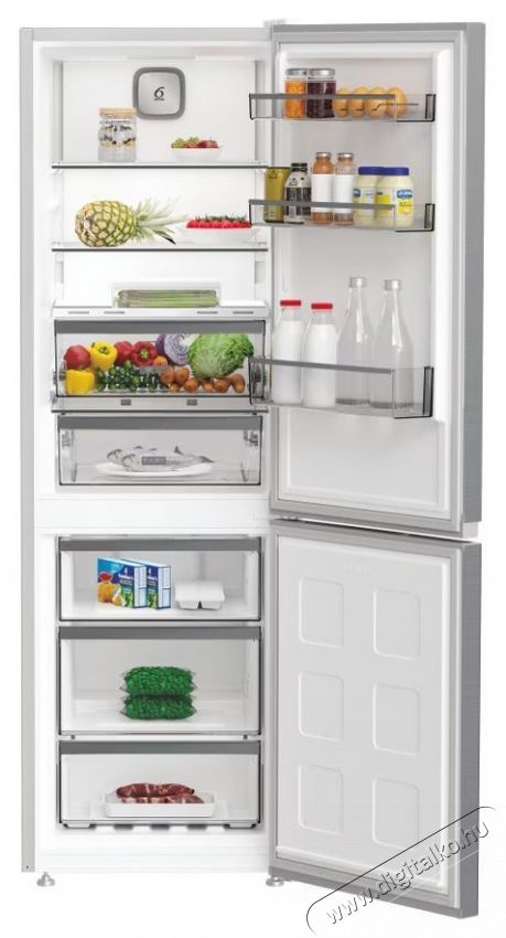 Whirlpool WHK 26363 XP6E alulfagyaszt&oacute;s hűtő Konyhai term&eacute;kek - Hűtő, fagyaszt&oacute; (szabadon&aacute;ll&oacute;) - Alulfagyaszt&oacute;s kombin&aacute;lt hűtő - 539402