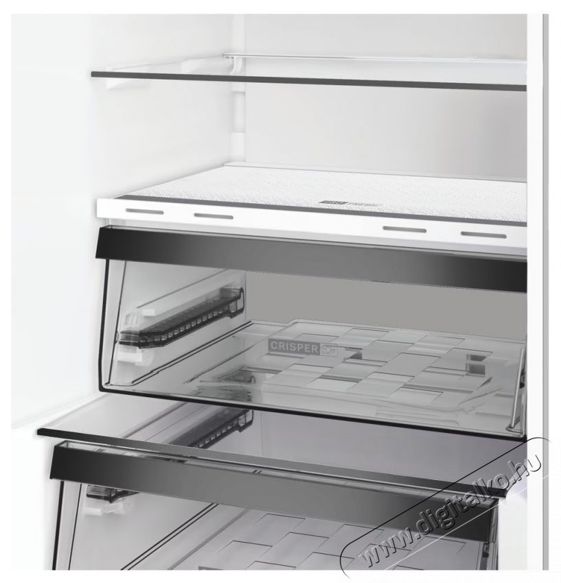 Whirlpool WHK 26363 XP6E alulfagyaszt&oacute;s hűtő Konyhai term&eacute;kek - Hűtő, fagyaszt&oacute; (szabadon&aacute;ll&oacute;) - Alulfagyaszt&oacute;s kombin&aacute;lt hűtő - 539402