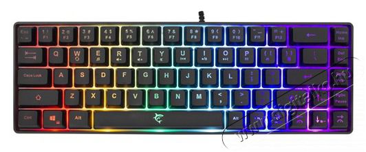 White Shark GK-2201B-US RONIN-B fekete membr&aacute;n gamer billentyűzet Iroda &eacute;s sz&aacute;m&iacute;t&aacute;stechnika - Billentyűzet / billentyűzet szett - Vezet&eacute;kes - 456608