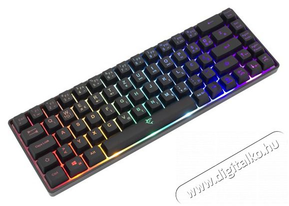 White Shark GK-2201B-US RONIN-B fekete membr&aacute;n gamer billentyűzet Iroda &eacute;s sz&aacute;m&iacute;t&aacute;stechnika - Billentyűzet / billentyűzet szett - Vezet&eacute;kes - 456608