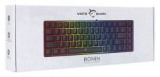 White Shark GK-2201B-US RONIN-B fekete membr&aacute;n gamer billentyűzet Iroda &eacute;s sz&aacute;m&iacute;t&aacute;stechnika - Billentyűzet / billentyűzet szett - Vezet&eacute;kes - 456608