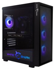 White Shark GCC-2401B Warhead fekete (táp nélküli switch) ablakos E-ATX ház Iroda és számítástechnika - Számítógép tartozék - Számítógépház - 507260