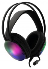 White Shark WS GH-2444B PEACOCK-B fekete gamer headset Audio-Video / Hifi / Multim&eacute;dia - F&uuml;l &eacute;s Fejhallgat&oacute;k - Fejhallgat&oacute; mikrofonnal / headset - 507766