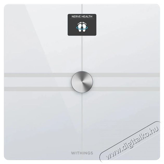 WITHINGS Body Comp Wi-Fi feh&eacute;r szem&eacute;lym&eacute;rleg Sz&eacute;ps&eacute;g&aacute;pol&aacute;s / Eg&eacute;szs&eacute;g - M&eacute;rleg - Szem&eacute;ly m&eacute;rleg - 502565