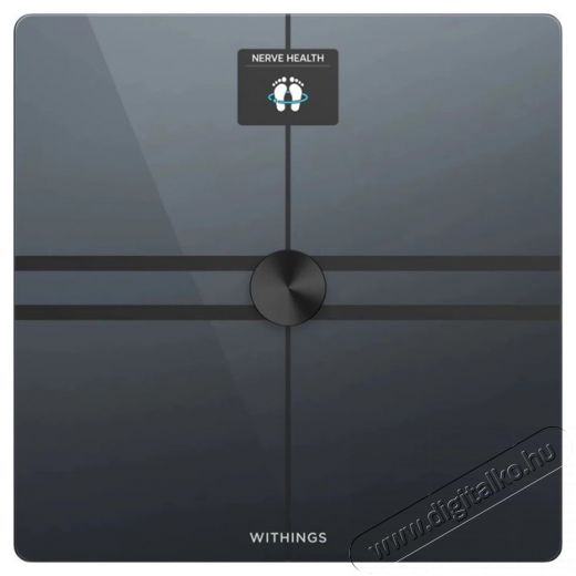 WITHINGS Body Comp Wi-Fi fekete szem&eacute;lym&eacute;rleg Sz&eacute;ps&eacute;g&aacute;pol&aacute;s / Eg&eacute;szs&eacute;g - M&eacute;rleg - Szem&eacute;ly m&eacute;rleg - 502564