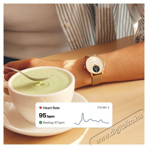 WITHINGS HWA11-model 3 ScanWatch Light 37mm feh&eacute;r okos&oacute;ra Mobil / Kommunik&aacute;ci&oacute; / Smart - Okos eszk&ouml;z - Okos&oacute;ra - 507710