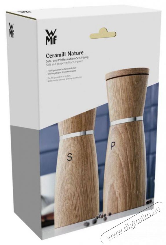 Wmf Ceramill&reg; Nature 652334500 fűszerőrlő szett Konyhai term&eacute;kek - Konyhai eszk&ouml;z - S&oacute; &eacute;s bors &ouml;rlő - 528351
