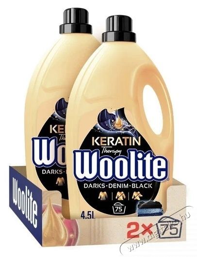 WOOLITE Dark With Keratin 2x4,5l (150 mos&aacute;s) Sz&eacute;ps&eacute;g&aacute;pol&aacute;s / Eg&eacute;szs&eacute;g - Egy&eacute;b sz&eacute;ps&eacute;g / eg&eacute;szs&eacute;g term&eacute;k - 538057