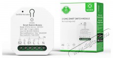  R7279 Smart 2-gang H&aacute;ztart&aacute;s / Otthon / K&uuml;lt&eacute;r - Okos otthon - Kieg&eacute;sz&iacute;tő - 520420