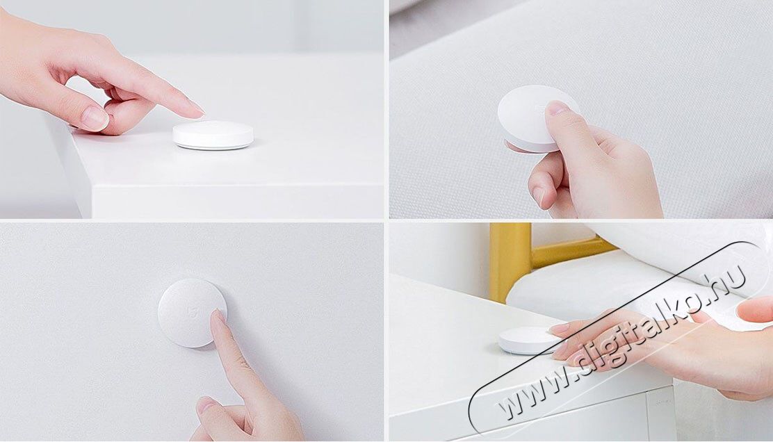 Xiaomi YTC4040GL Mi Wireless Switch kapcsol&oacute;gomb okosotthon szetthez H&aacute;ztart&aacute;s / Otthon / K&uuml;lt&eacute;r - Okos otthon - Kieg&eacute;sz&iacute;tő - 360808