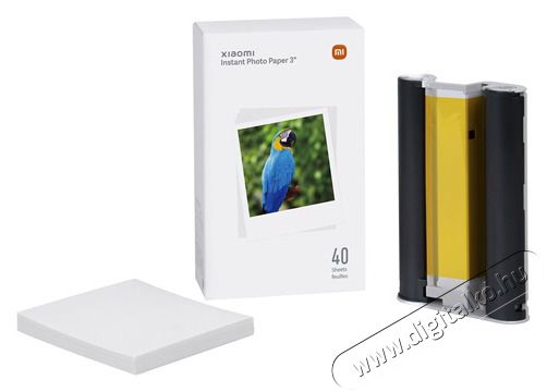 Xiaomi Instant 3 40db fot&oacute;nyomtat&oacute; pap&iacute;r Fot&oacute;-Vide&oacute; kieg&eacute;sz&iacute;tők - Kism&eacute;retű fot&oacute;nyomtat&oacute; - Fot&oacute;pap&iacute;r - 480746
