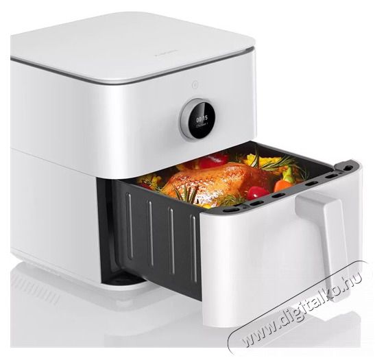 Xiaomi Smart Air Fryer feh&eacute;r 6,5L forr&oacute;levegős s&uuml;tő Konyhai term&eacute;kek - Konyhai kisg&eacute;p (s&uuml;t&eacute;s / főz&eacute;s / hűt&eacute;s / &eacute;telk&eacute;sz&iacute;t&eacute;s) - L&eacute;gkever&eacute;ses főzőg&eacute;p / elektromos kukta / multifunkci&oacute;s s&uuml;tő - 497824