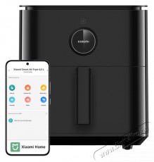 Xiaomi Smart Air Fryer fekete 6,5 L forr&oacute;levegős s&uuml;tő Konyhai term&eacute;kek - Konyhai kisg&eacute;p (s&uuml;t&eacute;s / főz&eacute;s / hűt&eacute;s / &eacute;telk&eacute;sz&iacute;t&eacute;s) - L&eacute;gkever&eacute;ses főzőg&eacute;p / elektromos kukta / multifunkci&oacute;s s&uuml;tő - 497825