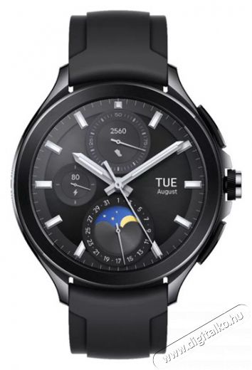Xiaomi Watch 2 Pro fluorgumi sz&iacute;jas fekete okos&oacute;ra Mobil / Kommunik&aacute;ci&oacute; / Smart - Okos eszk&ouml;z - Okos&oacute;ra - 507402