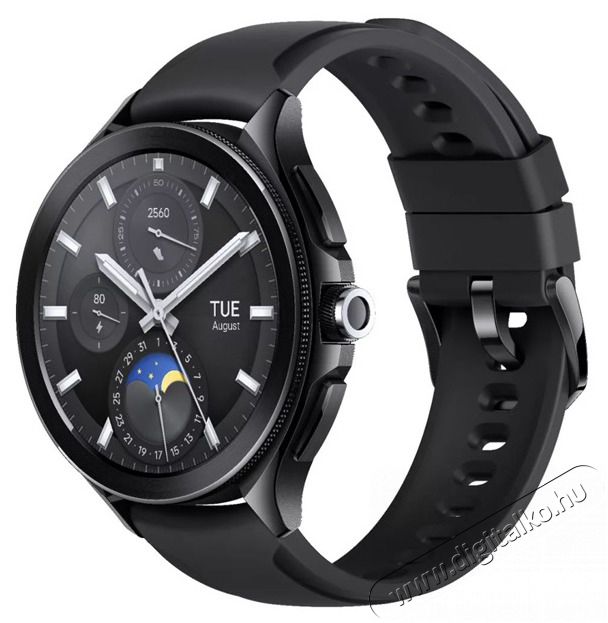 Xiaomi Watch 2 Pro fluorgumi sz&iacute;jas fekete okos&oacute;ra Mobil / Kommunik&aacute;ci&oacute; / Smart - Okos eszk&ouml;z - Okos&oacute;ra - 507402